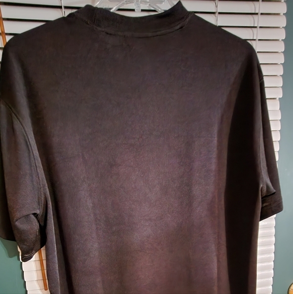 Daniel Ellissa T-Shirt Men’s Dark Brown Size 3XL Dressy Crew Neck Knit Polyester - Picture 1 of 9